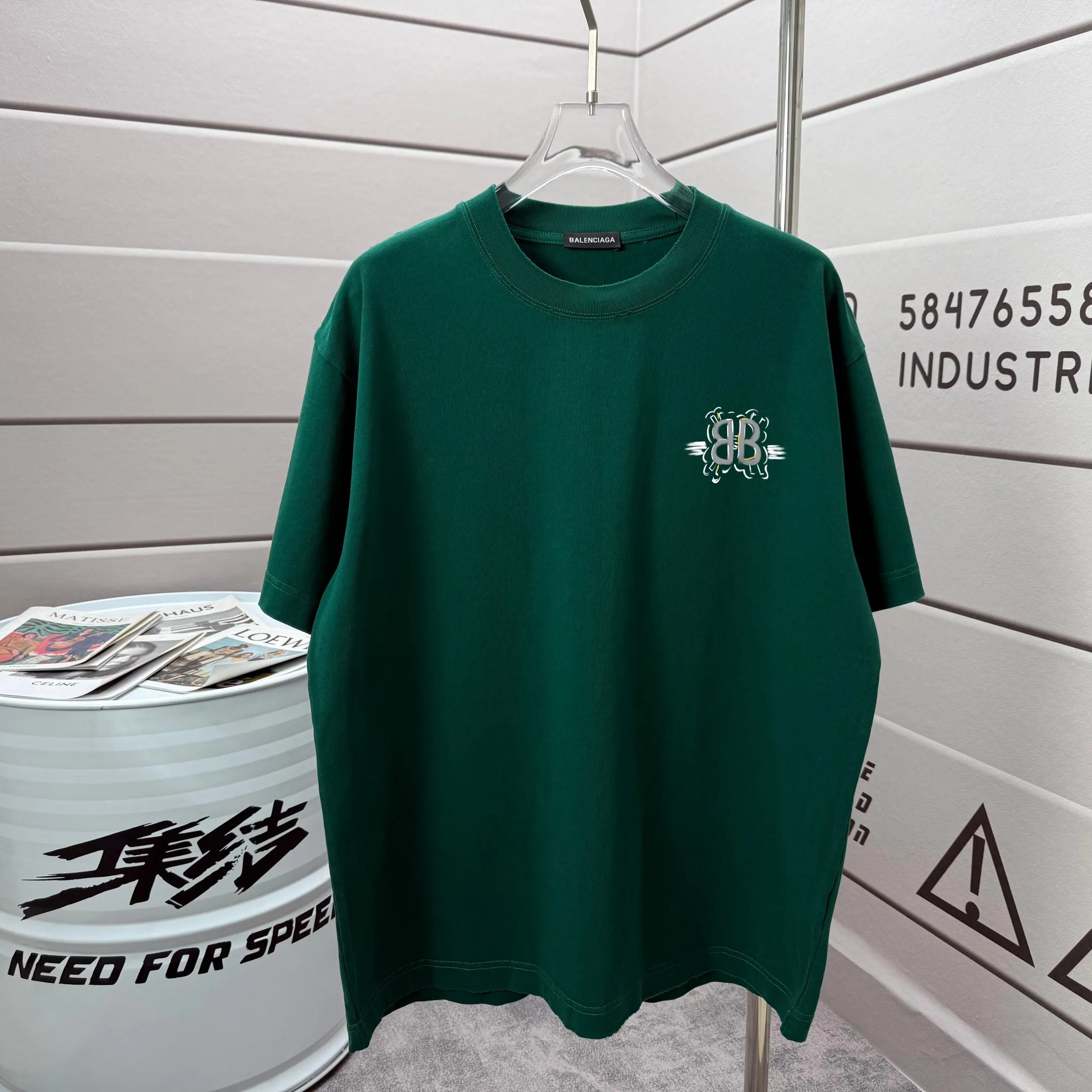 # * Balenciag*2026 New Arrival 320 tee Same Style : Size :S M L XL XXL Size： S （90-130 ） M （120-150 ） L （140-165 ） XL （160-180 ） XXL （180-210 ）